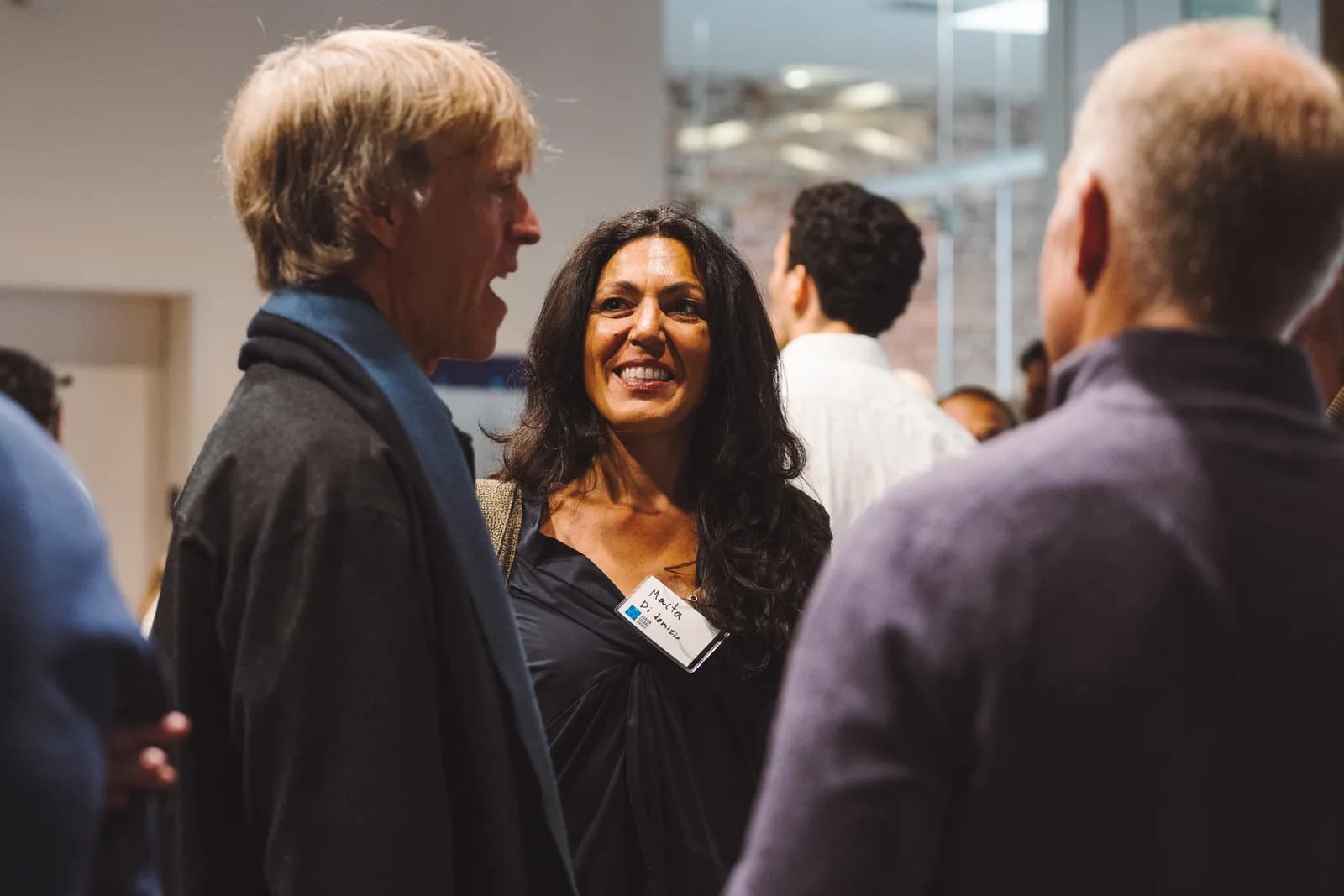 Founders and JSV team members connecting after the program