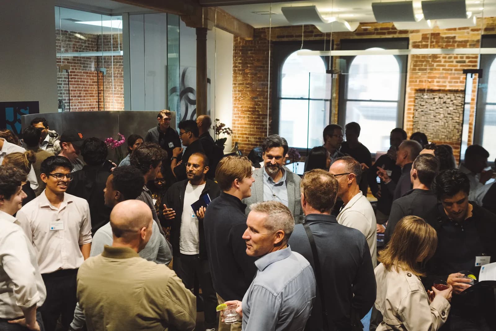 Launchpad founders and guests gathered together